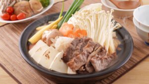 H17. BEEF SUKIYAKI